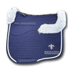 SALE - Original Hufglocken Dressage Pads - Navy & Grey