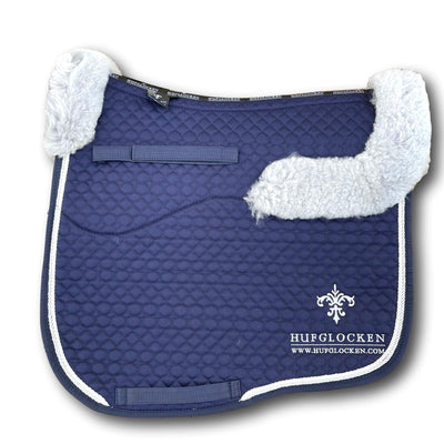 SALE - Original Hufglocken Dressage Pads - Navy & Grey