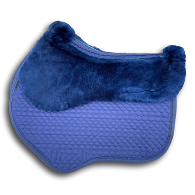 Hufglocken - Sheepskin + Correctional Jumping Pad - Navy