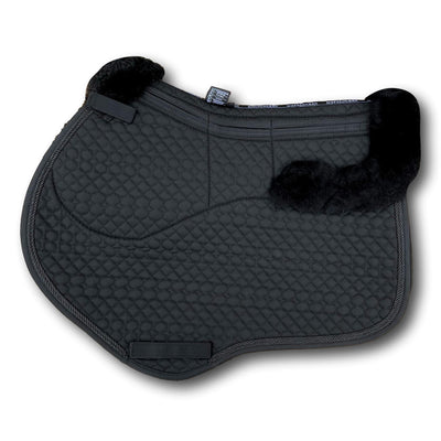 Hufglocken - Sheepskin + Correctional Jumping Pad - Navy