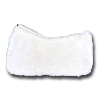 SALE - Hufglocken - Western Sheepskin + Correctional Pad - Black/White